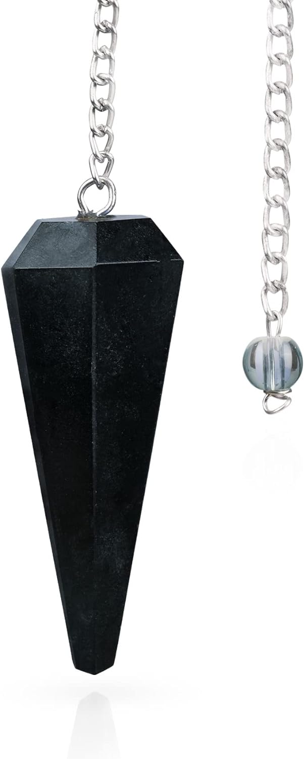 BLACK TOURMALINE PENDULUM