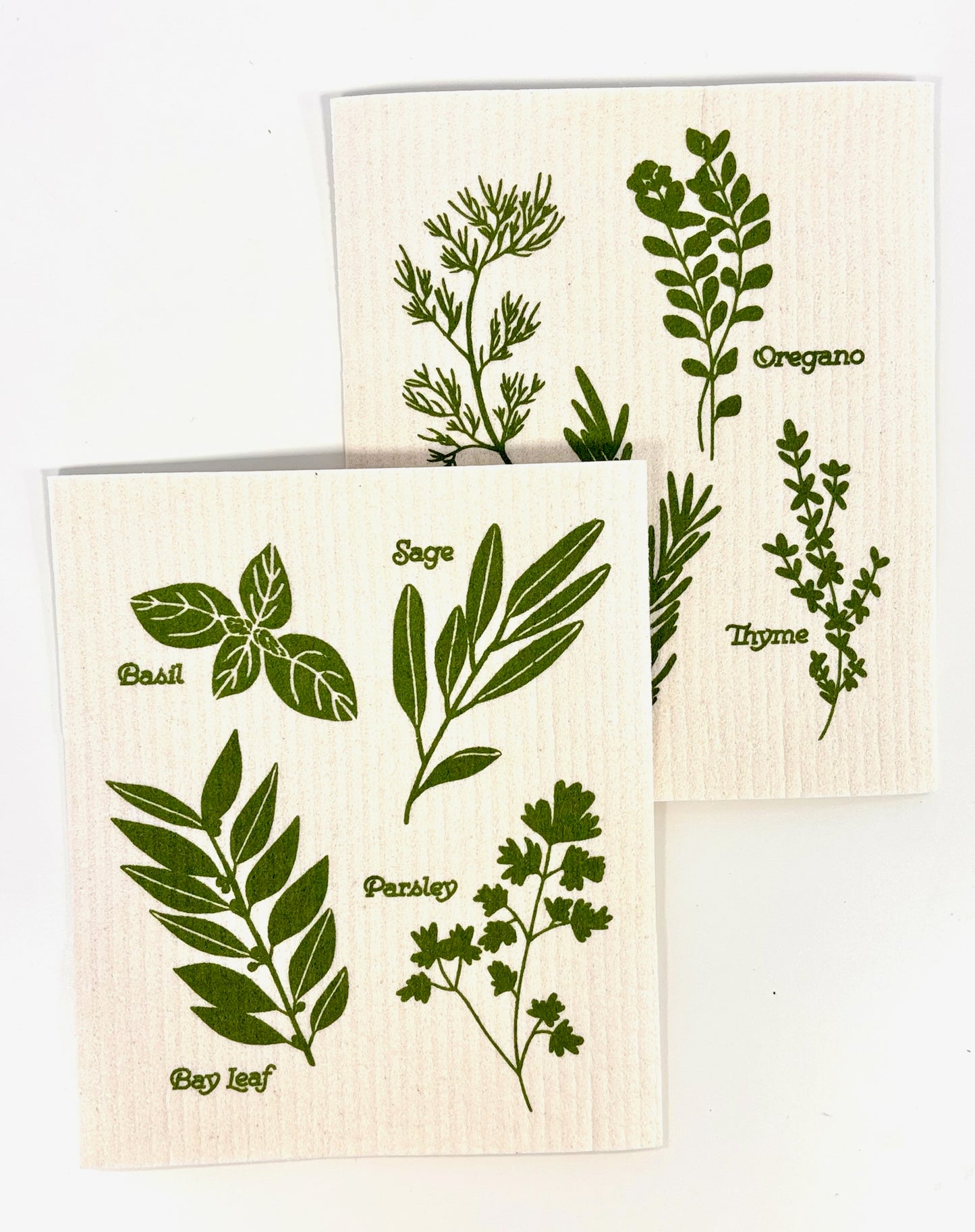 SWEDISH DISH CLOTH - HERBS
