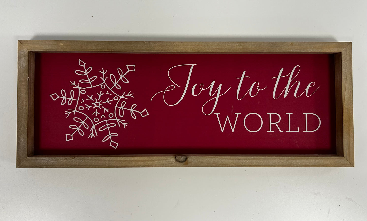 PRINTED SNOWFLAKE SIGNS-MERRY & BRIGHT
