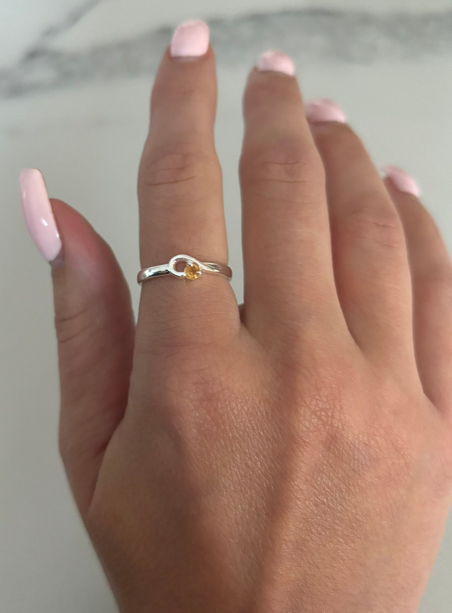CITRINE RING - SIZE 6