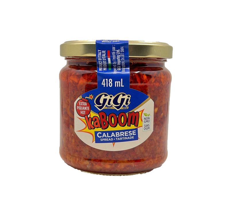 GIGI KABOOM EXTRA HOT CALABRESE SPREAD