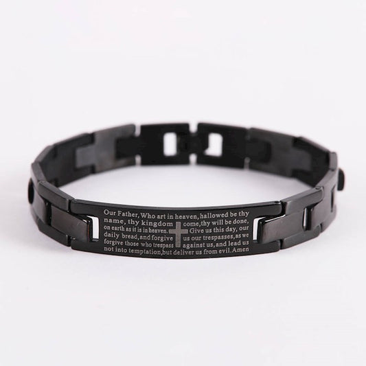 THE LORD'S PRAYER MEN'S BRACELET