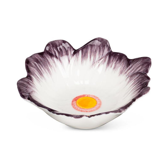 FLOWER DISH - PURPLE