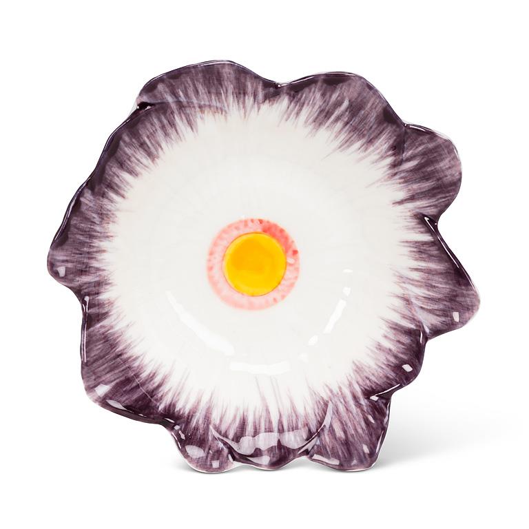 FLOWER DISH - PURPLE