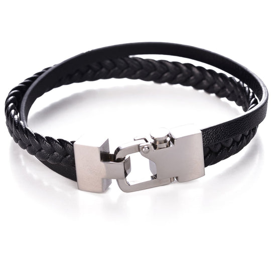 MENS CARABINER LOCK BRACELET