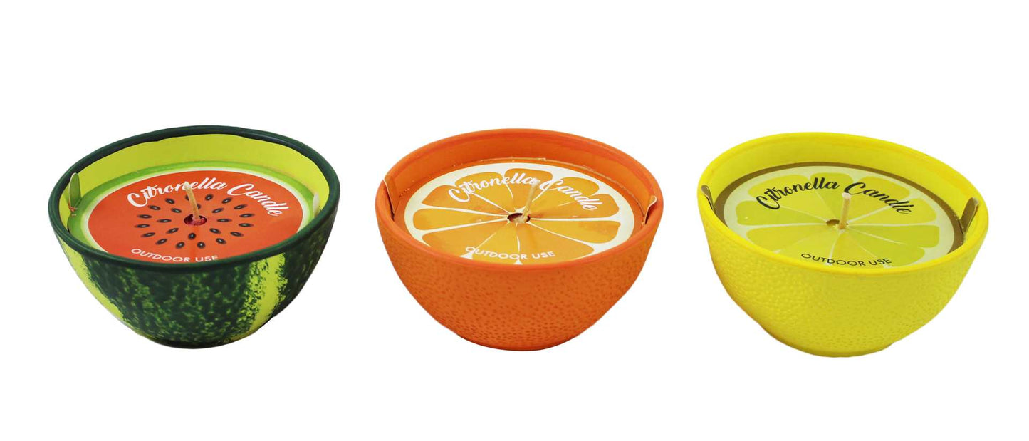 CITRONELLA FRUIT CANDLE