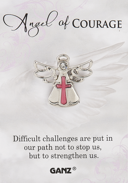 ANGEL OF COURAGE PIN