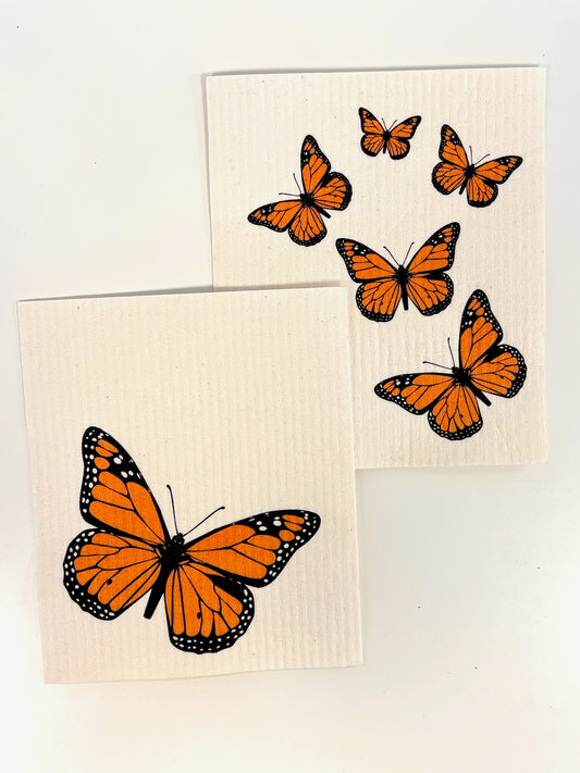 SWEDISH DISH CLOTH - BUTTERFLY