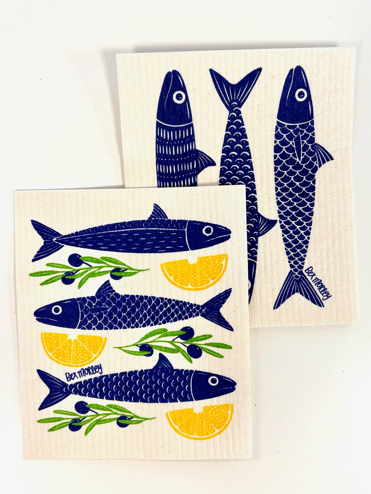 SWEDISH DISH CLOTH - FISH/LEMON