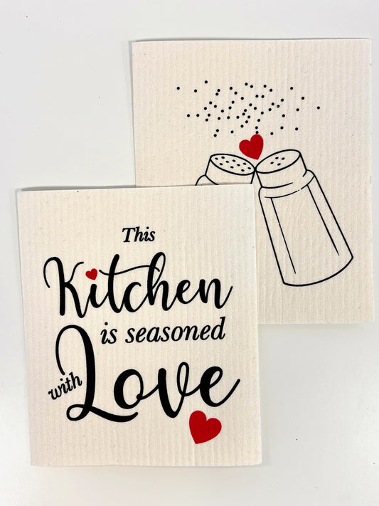 SWEDISH DISH CLOTH - KITCHEN LOVE