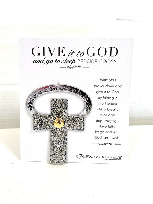GIVE IT TO GOD BEDSIDE PRAYER BOX