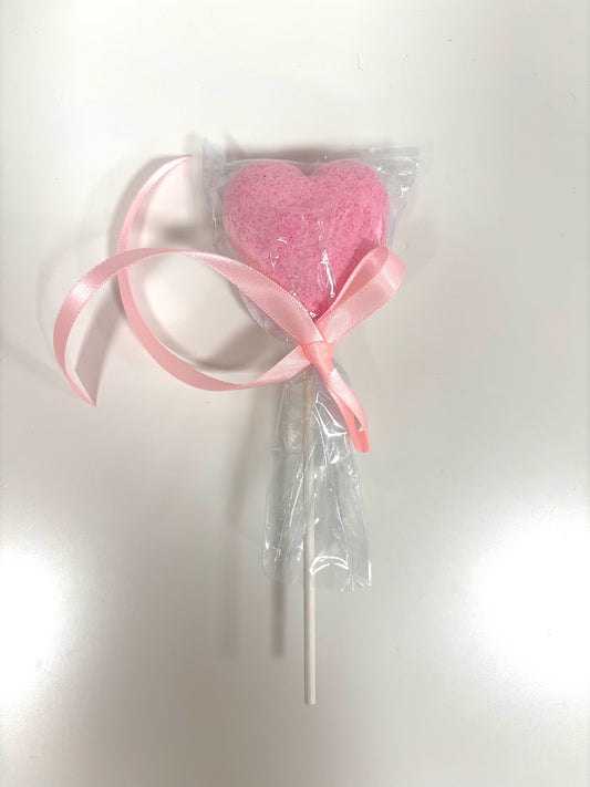 MINI HEART WAND BATH BOMB