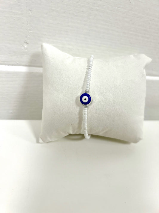 EVIL EYE RICE BRACELET