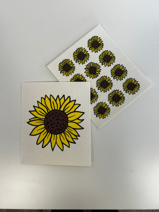 SWEDISH DISHCLOTH- SUNFLOWER