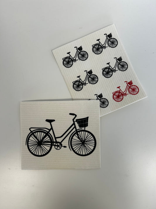 SWEDISH DISH CLOTH - BIKE