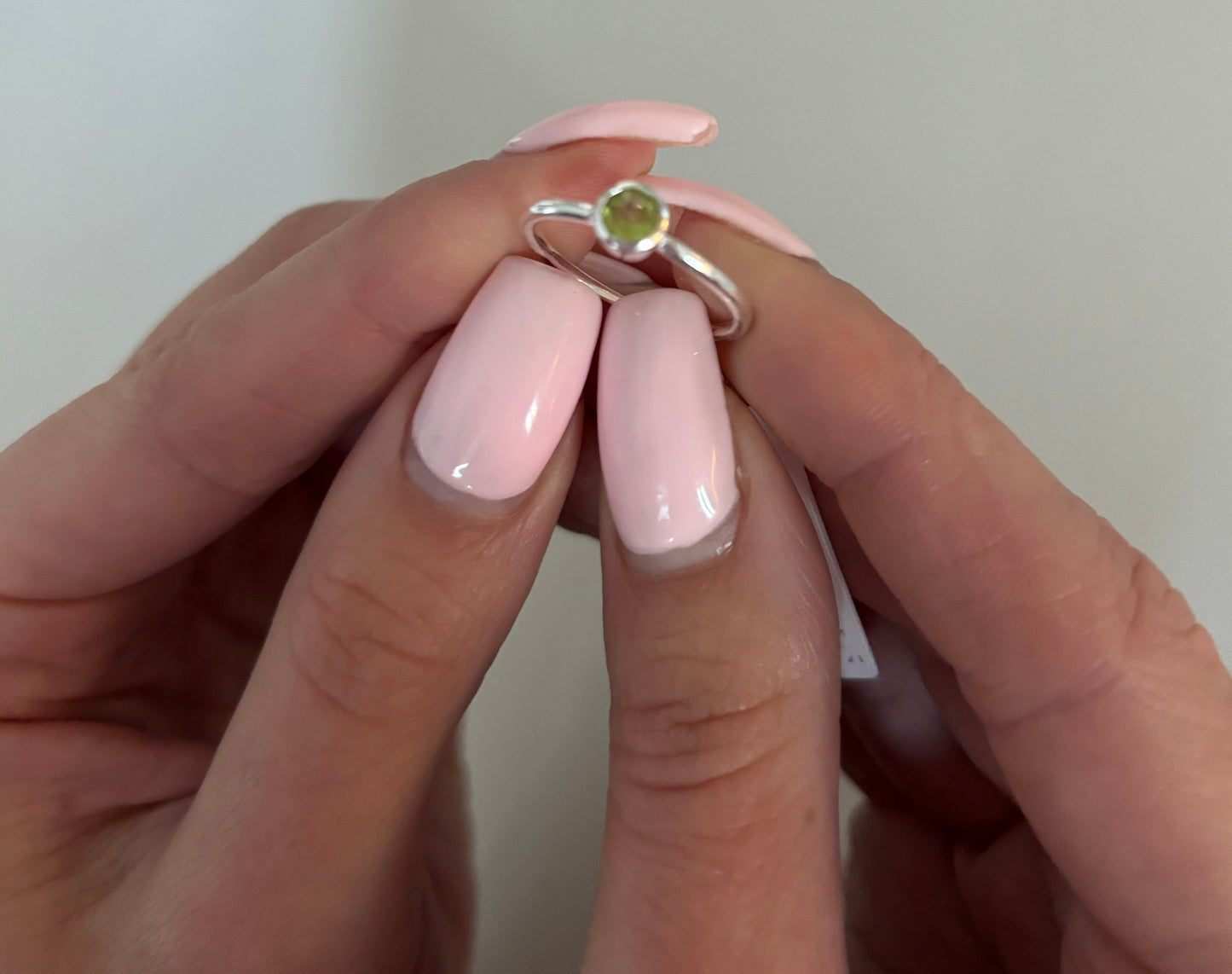 PERIDOT RING - SIZE 6