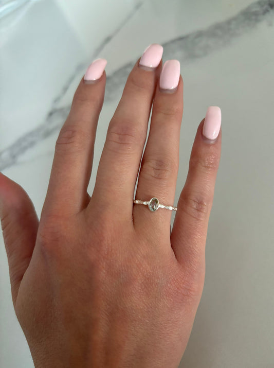 CHALCEDONY RING - SIZE 9