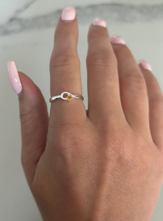 CITRINE RING - SIZE 6