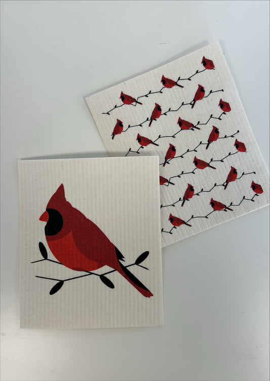 SWEDISH DISH CLOTH - LARGE CARDINAL